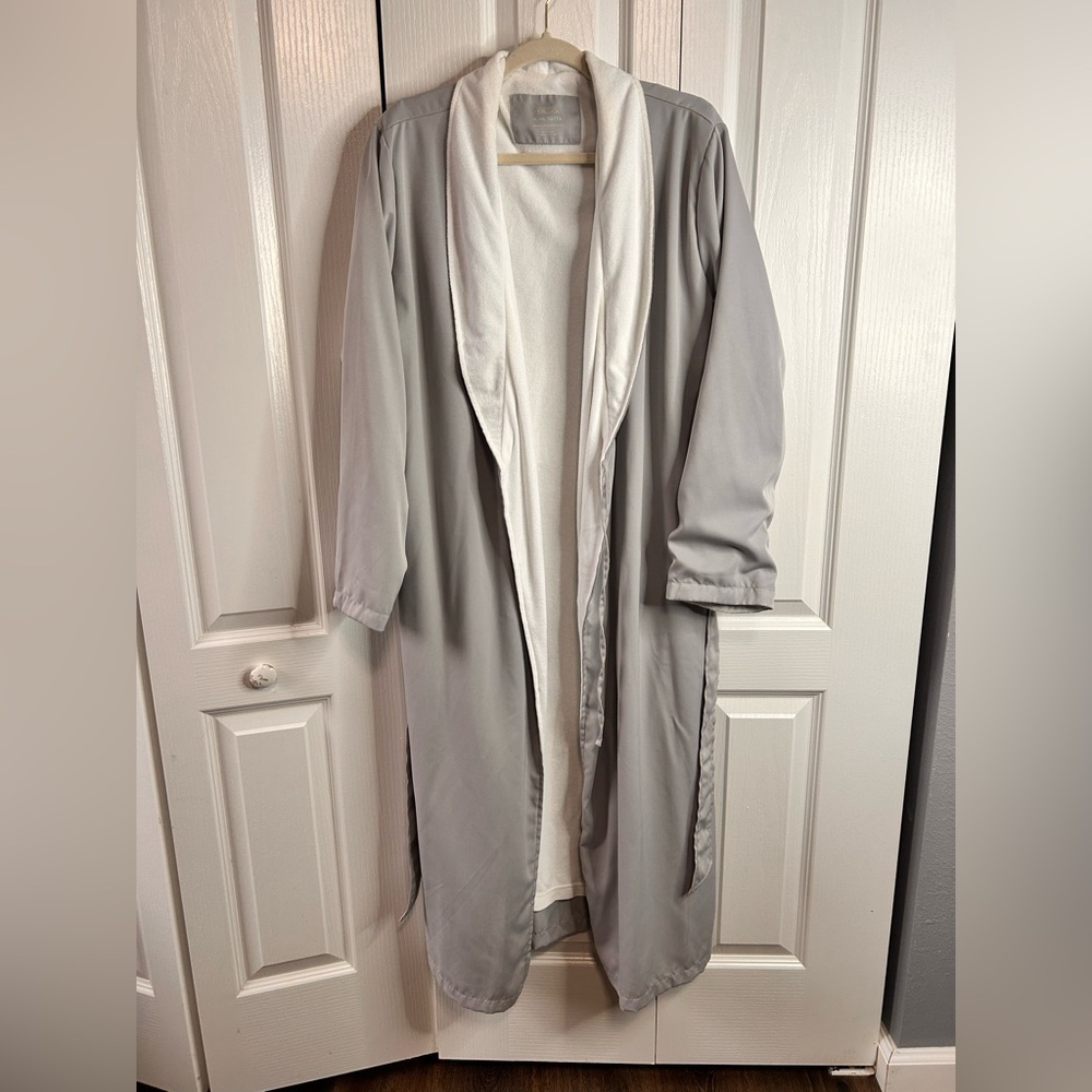 Gilligan & O’Malley Women’s Terry Clothing Long Belted Robe Pockets Size XL/XXL